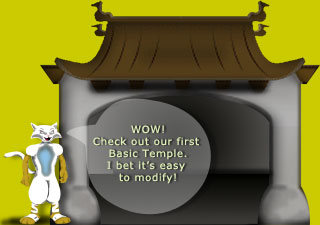 Kung Fu Kittens Featured Temple